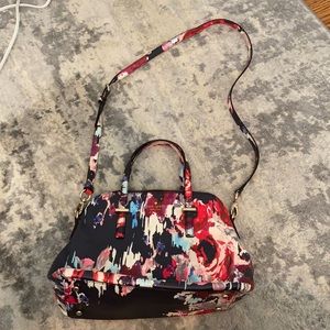Kate spade floral crossbody purse